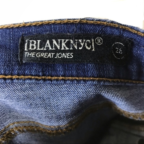 BlankNYC The Great Jones High Rise Skinny Jeans Size 26 - Picture 6 of 10